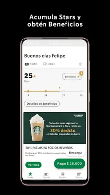 Starbucks Chile android App screenshot 4